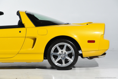 1997 Acura NSX in Spa Yellow over Black