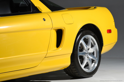 1997 Acura NSX in Spa Yellow over Black