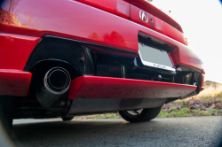 1992 Acura NSX in Formula Red over Ivory