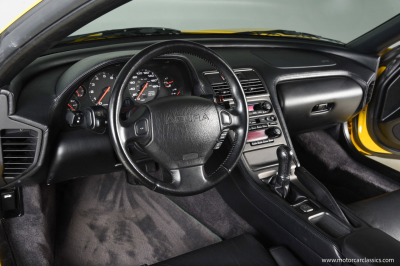 1997 Acura NSX in Spa Yellow over Black