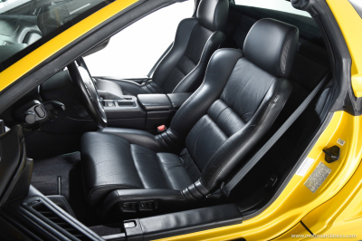 1997 Acura NSX in Spa Yellow over Black