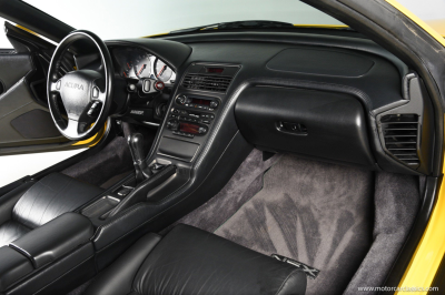 1997 Acura NSX in Spa Yellow over Black