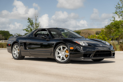 2003 Acura NSX in Berlina Black over Black