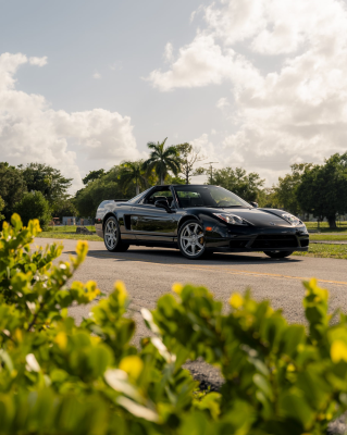 2003 Acura NSX in Berlina Black over Black