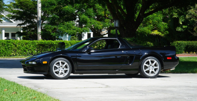 1995 Acura NSX in Berlina Black over Black