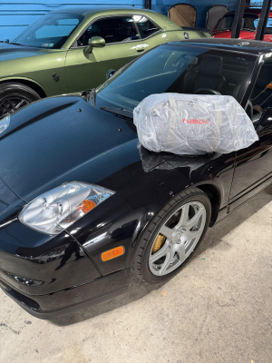 2003 Acura NSX in Berlina Black over Black