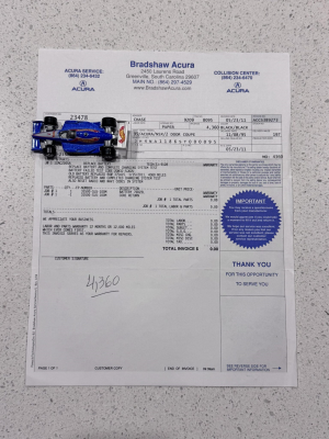 1995 Acura NSX in Berlina Black over Black