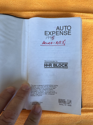 1995 Acura NSX in Berlina Black over Black