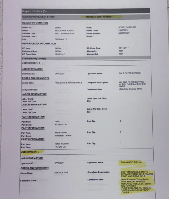 1995 Acura NSX in Berlina Black over Black