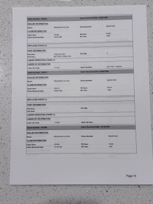 1995 Acura NSX in Berlina Black over Black