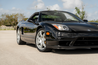 2003 Acura NSX in Berlina Black over Black