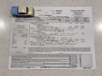 1995 Acura NSX in Berlina Black over Black