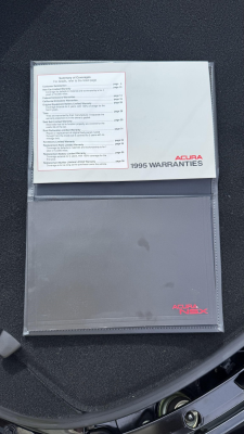 1995 Acura NSX in Berlina Black over Black