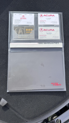 1995 Acura NSX in Berlina Black over Black