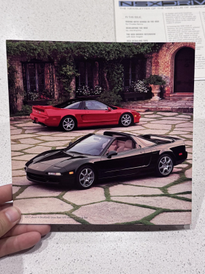 1995 Acura NSX in Berlina Black over Black