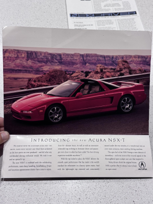 1995 Acura NSX in Berlina Black over Black