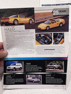 1995 Acura NSX in Berlina Black over Black