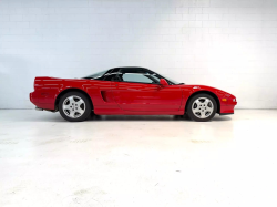 1993 Acura NSX in Formula Red over Black
