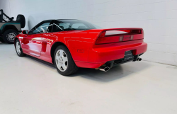1993 Acura NSX in Formula Red over Black
