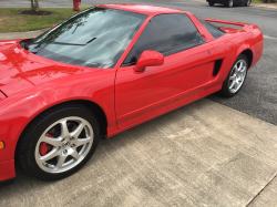 1998 Acura NSX in Formula Red over Tan