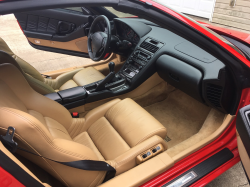 1998 Acura NSX in Formula Red over Tan