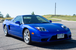 2003 Acura NSX in Long Beach Blue over Black