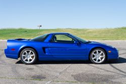 2003 Acura NSX in Long Beach Blue over Black