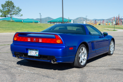 2003 Acura NSX in Long Beach Blue over Black