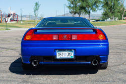 2003 Acura NSX in Long Beach Blue over Black
