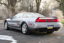 2001 Acura NSX in Sebring Silver over Black