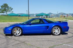 2003 Acura NSX in Long Beach Blue over Black