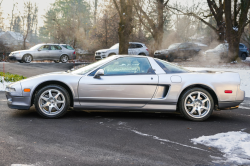2001 Acura NSX in Sebring Silver over Black
