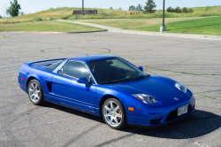 2003 Acura NSX in Long Beach Blue over Black