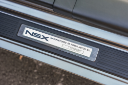 2001 Acura NSX in Sebring Silver over Black