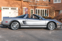 2001 Acura NSX in Sebring Silver over Black