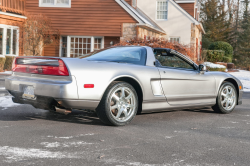 2001 Acura NSX in Sebring Silver over Black
