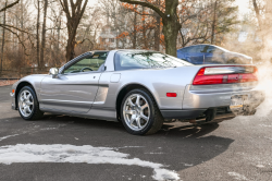 2001 Acura NSX in Sebring Silver over Black