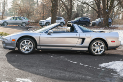 2001 Acura NSX in Sebring Silver over Black
