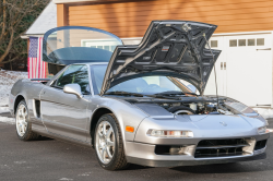 2001 Acura NSX in Sebring Silver over Black