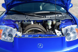 2003 Acura NSX in Long Beach Blue over Black