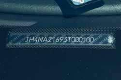 2003 Acura NSX in Long Beach Blue over Black