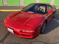 1995 Acura NSX in Formula Red over Tan