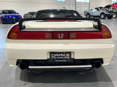 2000 Acura NSX in Grand Prix White over Red