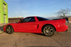 1995 Acura NSX in Formula Red over Tan