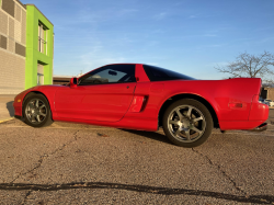 1995 Acura NSX in Formula Red over Tan