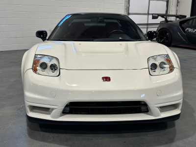 2000 Acura NSX in Grand Prix White over Red