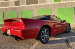 1995 Acura NSX in Formula Red over Tan