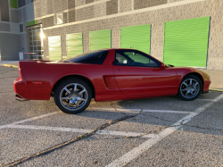 1995 Acura NSX in Formula Red over Tan