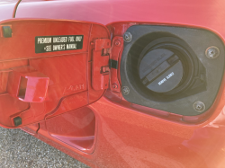 1995 Acura NSX in Formula Red over Tan