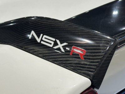 2000 Acura NSX in Grand Prix White over Red